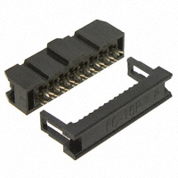 CNC Tech - 3030-16-0102-00 - IDC SOCKET 0.100 16 POS FLASH