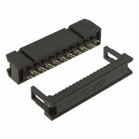 CNC Tech - 3030-20-0101-00 - IDC SOCKET 0.10020 POS FLASH