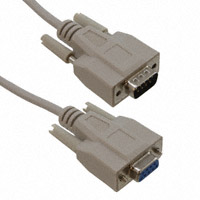 CNC Tech - 710-10037-00300 - CBL D-SUB 9PIN MALE-9PIN FEML 3M