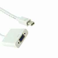 CNC Tech - 743-50012-00050 - MINI DP MALE TO VGA FEMALE 0.5M