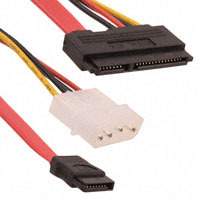 CNC Tech - 760-10013-00050 - CBL ATA 7PIN SATA 4PIN PWR .5M