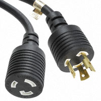 CNC Tech - 800-12-47D-BL-0008F - NEMA L5-20P-NEMA L5-20R SJT