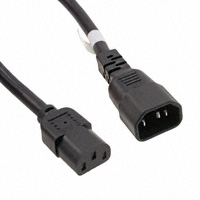 CNC Tech - 800-1400-0-SJT0-BL-00050 - CORD PWR MALE-FEMALE SJT .5M