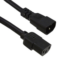 CNC Tech - 800-1400-2-SJT0-BL-00050 - CORD PWR MALE-FEMALE SJT .5M
