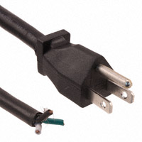 CNC Tech - 800-1401-2-SJT0-BL-00200 - CORD PWR MALE TO OPEN END 2M