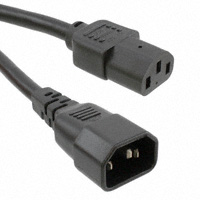 CNC Tech - 800-1600-2-SJT0-BL-00100 - CORD POWER MALE-FEMALE 1M