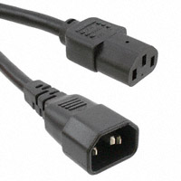 CNC Tech - 800-1600-2-SJT0-BL-00150 - CORD POWER MALE-FEMALE 1.5M