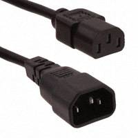 CNC Tech - 800-1800-2-SVT0-BL-00050 - CORD POWER MALE-FEMALE .5M