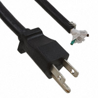 CNC Tech - 800-1801-0-SVT0-BL-00150 - CORD POWER MALE-OPEN END 1.5M