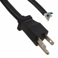 CNC Tech - 800-1801-0-SVT0-BL-00200 - CORD POWER MALE-OPEN END 2M