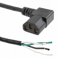 CNC Tech - 800-1803-2-SVT0-BL-00200 - CORD PWR R/A FEMALE-OPEN END 2M