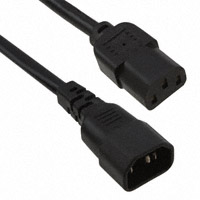 CNC Tech - 800-1806-0-SJT0-BL-00100 - CORD POWER 18AWG X 3C W/DRAIN 1M