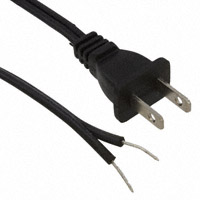 CNC Tech - 800-1809-0-SPT1-BL-0009F - CORD POWER MALE-OPEN END 9'