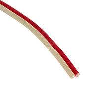 CNC Tech - 21458-26-2-0500-0402-1-TS - MPPE FLT RBB WH/RD 2C 26AWG 500'