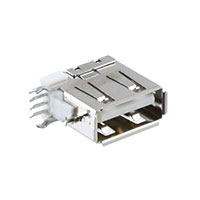 CNC Tech - 1002-013-01001 - CONN USB 2.0 A TYPE R/A FLAT T/H