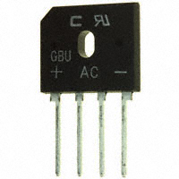 Comchip Technology - GBU10005-G - RECT BRIDGE GPP 50V 10A GBU