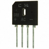 Comchip Technology - GBU25005-G - RECT BRIDGE GPP 50V 25A GBU