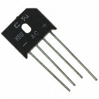 Comchip Technology - KBU25005-G - RECT BRIDGE CELL 50V 25A KBU