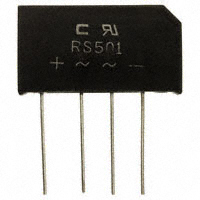 Comchip Technology - RS501-G - RECT BRIDGE CELL 50V 5A RS5