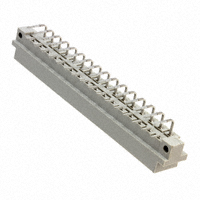 Conec - 121A10649X - CONN DIN MALE 32POS R/A PCB