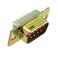 Conec - 161A10019X - CONN DSUB PLUG 9POS STR SLDR CUP