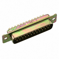 Conec - 161A10039X - CONN D-SUB PLUG 25P STR SLDR CUP