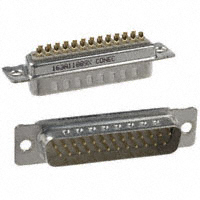 Conec - 163A11089X - CONN D-SUB PLUG 25P STR SLDR CUP