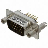 Conec - 163A17049X - CONN D-SUB HD PLUG 15P VERT SLDR