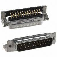 Conec - 163A17549X - CONN D-SUB PLUG 25POS R/A SOLDER