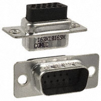 Conec - 163X10169X - CONN DSUB HD 15POS PLUG CRIMP