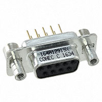 Conec - 164A12919X - CONN D-SUB RCPT 9POS VERT SOLDER