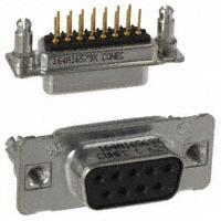Conec - 164A16569X - CONN D-SUB RCPT 9POS VERT SOLDER