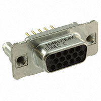 Conec - 164A17359X - CONN D-SUB HD RCPT 15P VERT SLDR