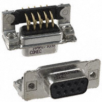 Conec - 164A17939X - CONN D-SUB RCPT 9POS R/A SOLDER