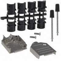 Conec - 165X02609XE - CONN BACKSHELL DB9 STR METAL