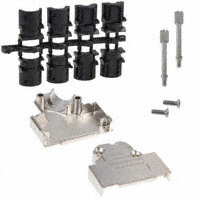 Conec - 165X02699XE - CONN BACKSHELL DB15 45DEG METAL