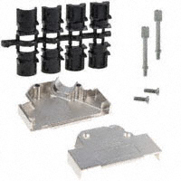 Conec - 165X02709XE - CONN BACKSHELL DB25 45DEG METAL