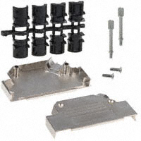 Conec - 165X02719XE - CONN BACKSHELL DB37 45DEG METAL