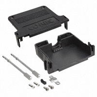 Conec - 165X03339A - CONN BACKSHELL DB37 POLYESTER