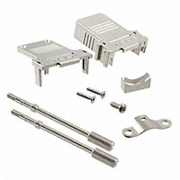 Conec - 165X04219A - 15P HOOD METAL PLSTC JACK SCREW