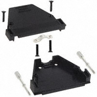 Conec - 165X10179XE - CONN BACKSHELL DB50 STR BLACK