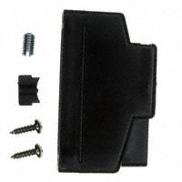 Conec - 165X10409XE - CONN BACKSHELL DB25 STR BLACK