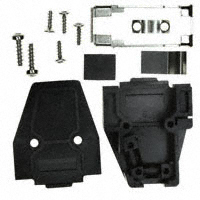 Conec - 165X11279XE - CONN BACKSHELL DB9 DL W/SIDELOCK