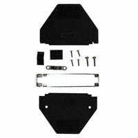 Conec - 165X11309XE - CONN BACKSHELL DB37 DL W/SIDELOC