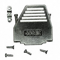 Conec - 165X11329XE - CONN BACKSHELL DB15 DL METALIZED