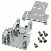 Conec - 165X11609X - CONN BACKSHELL DB9 METAL