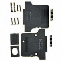 Conec - 165X11889XE - CONN BACKSHELL DB25 DL EXIT GREY