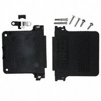 Conec - 165X13409XE - CONN BACKSHELL DB50 STR BLACK