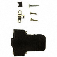 Conec - 165X13419XE - CONN BACKSHELL DB9 90DEG BLACK