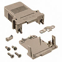 Conec - 165X13479X - BACKSHELL DB15 METALIZED PLASTIC